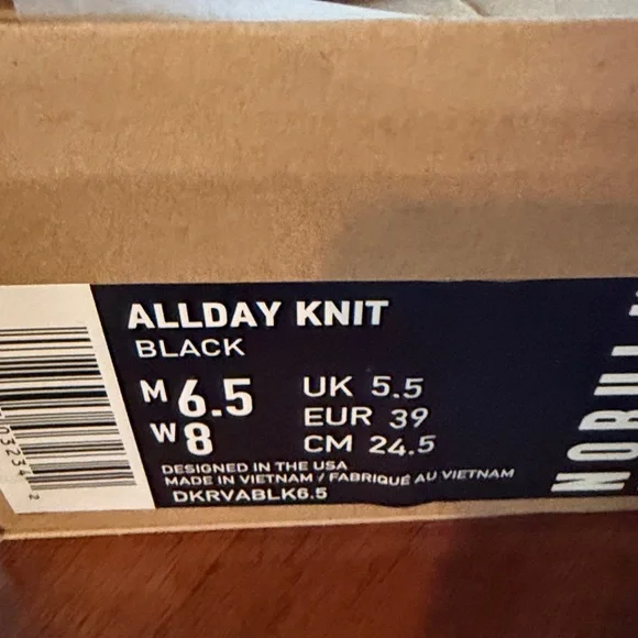 NOBULL Black Allday Knit Women’s Gym Shoes - Picture 4 of 5